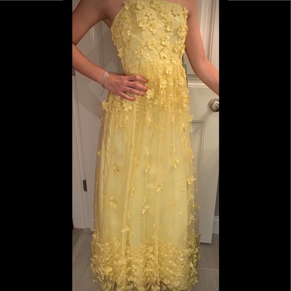 Beautiful Yellow Prom Dress | Color: Yellow | Size: 9j | Theiftyshopper's Closet